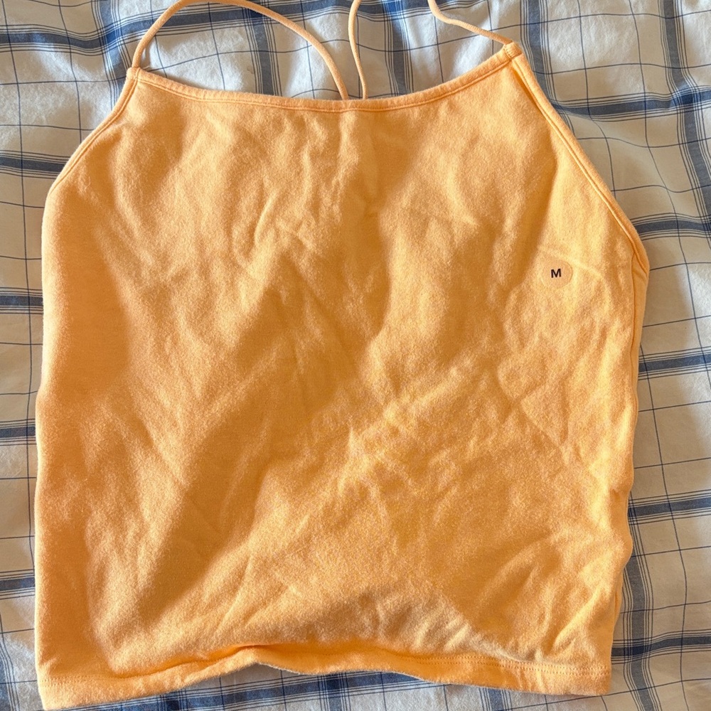 American Eagle Orange Halter Top